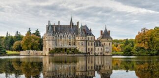 châteaux de la Loire en montgolfière