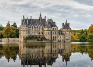 châteaux de la Loire en montgolfière