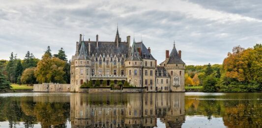 châteaux de la Loire en montgolfière